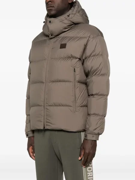 Palton Emporio Armani cu glugă