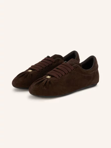Dolce & Gabbana Sneakersy tmavě hnědá