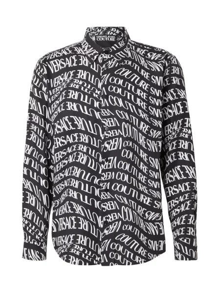 Versace Jeans Couture Cămașă negru alb
