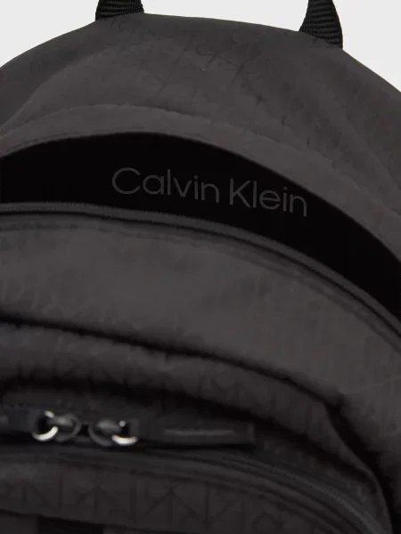 Рюкзак Calvin Klein з принтом чорний