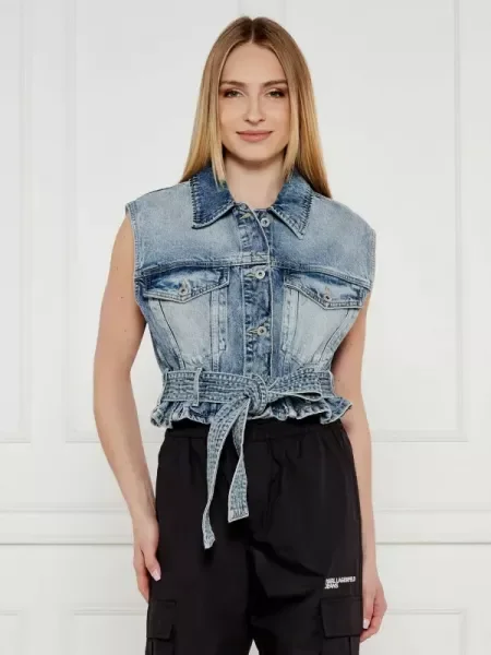 Hugo Blue De blugi vestă Garmonia_B albastru