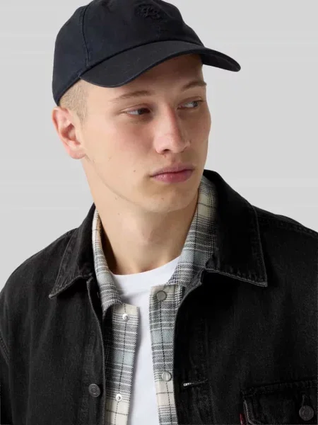 Kurtka jeansowa o kroju krój regular fit z czystej bawełny Levi's czarna