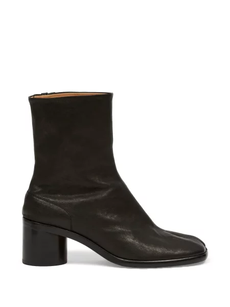 Cizme scurte Maison Margiela din piele negru