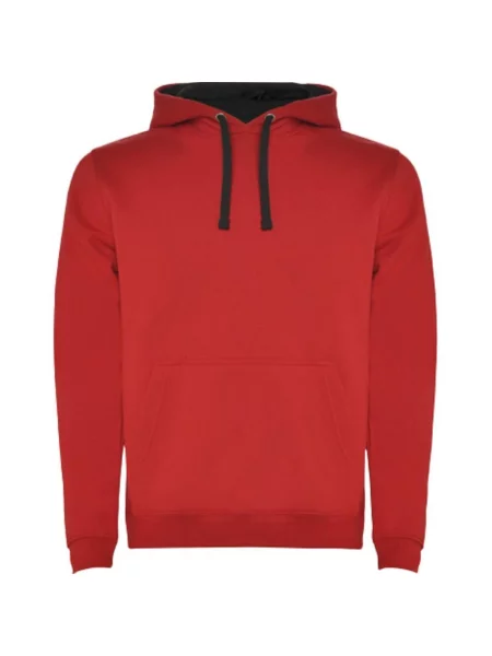 Bluza Z Kapturem Urban czerwona