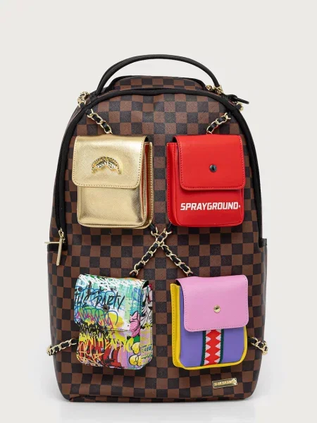 Sprayground rucsac maro