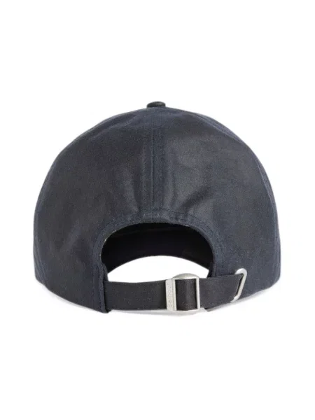 Czapka z daszkiem Barbour niebieska