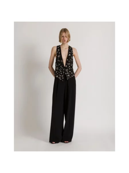 Spodnie Alberta Ferretti czarne