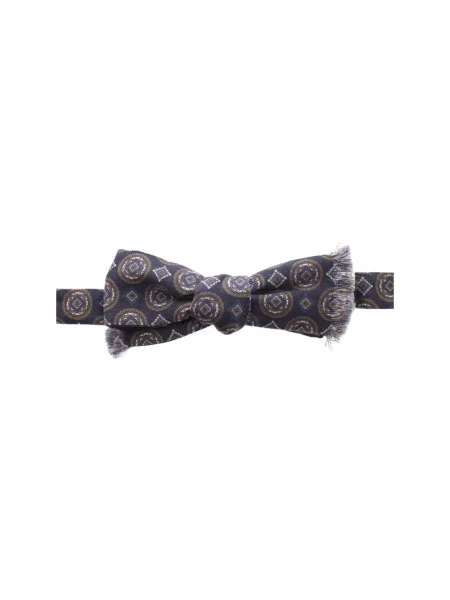 Jedwabny krawat Dolce And Gabbana niebieski