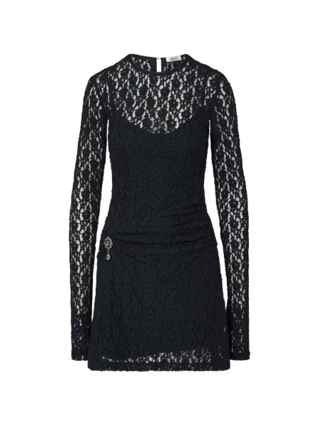 Scurt rochie Liu Jo din dantelă negru