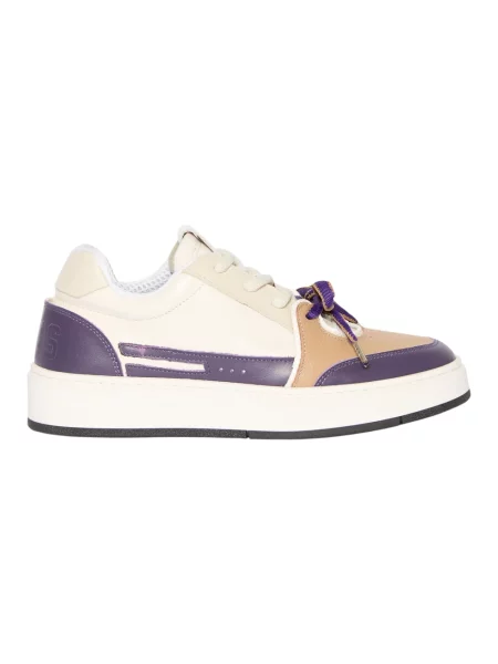 Sneakersy Gcds skórzane fioletowe