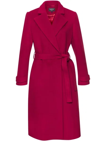 LASCANA Palton de primăvară-toamnă bordeaux roșu