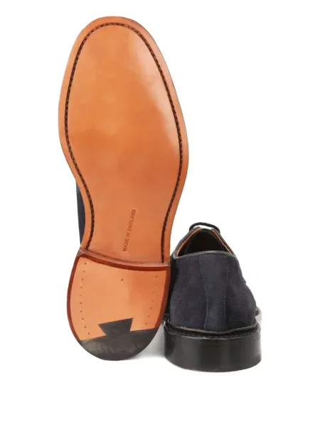 Pantofi derby Tricker's albastru