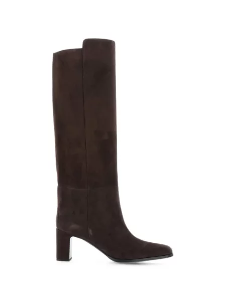 Cizme Jimmy Choo din piele de căprioară maro
