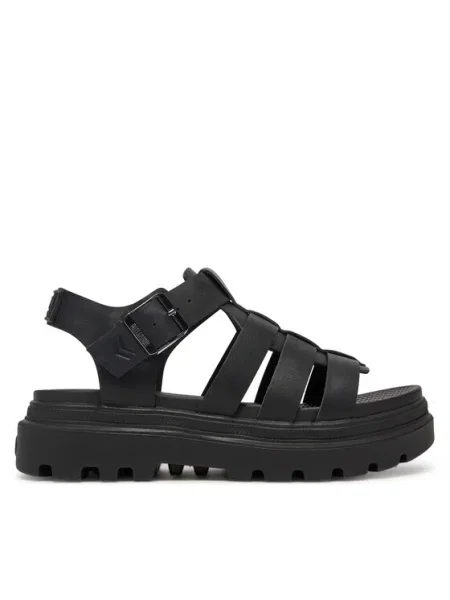 Palladium Sandale Pallacruise Fisherman negru