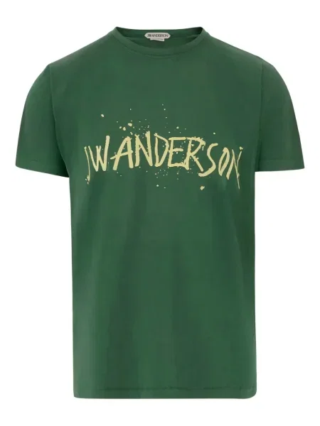 Tricou Jw Anderson cu imagine verde