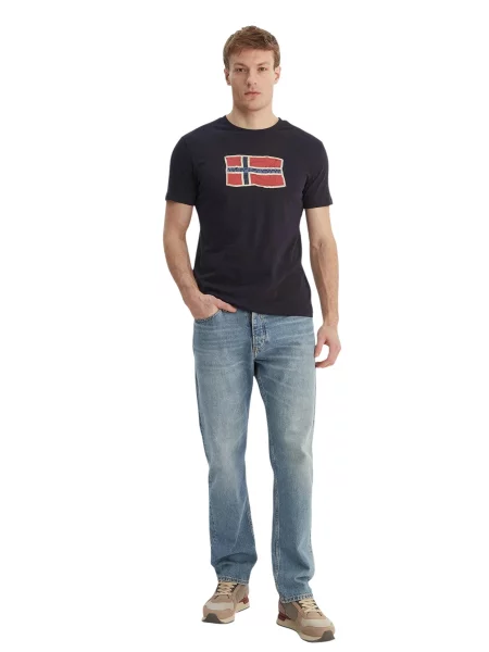 Napapijri Tricou S-MAHSA albastru