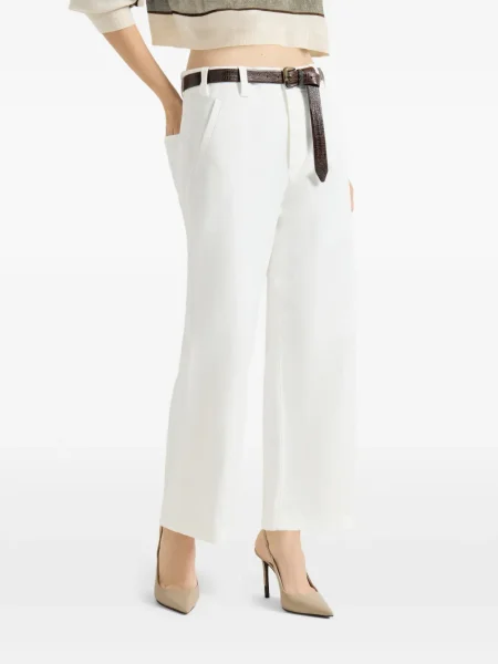 Pantaloni Brunello Cucinelli alb
