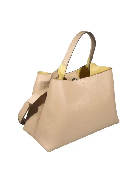 Top Tod's skórzany beżowy