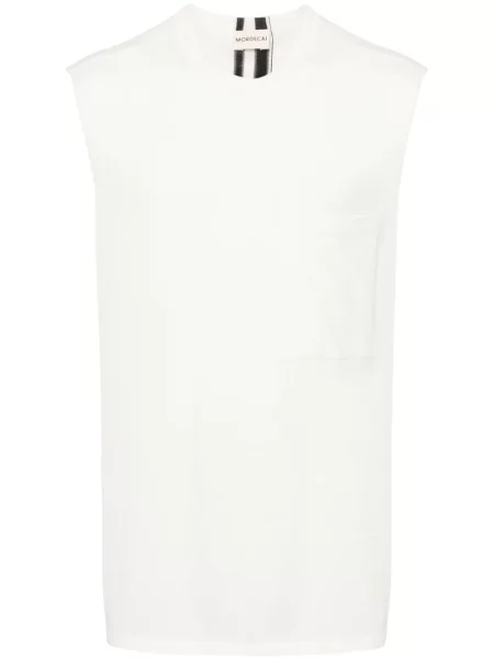 Pulover Mordecai fără mâneci cu dungi