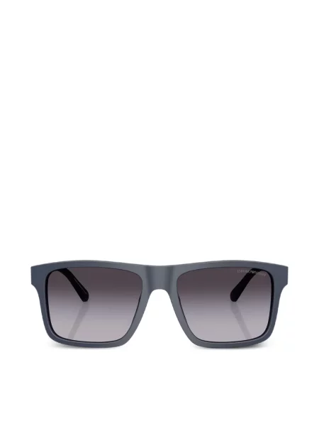 Ochelari de soare pătrați Emporio Armani gri
