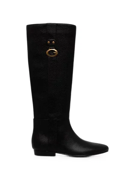 Botine Guess cu autograf negru