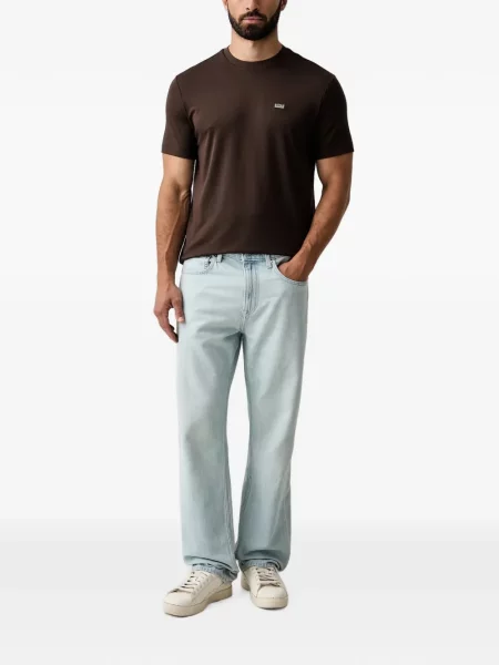 Μπλούζα Ea7 Emporio Armani με αυτόγραφο καφέ
