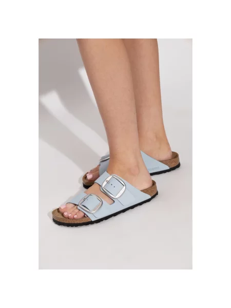Trampki Birkenstock Arizona Big Buckle Nubuck Leather Baby Blue EUR 36 niebieskie