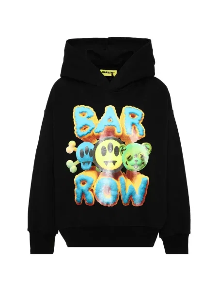 Bluza z kapturem dziecięca Barrow czarna