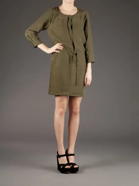 Rochie Edun de costum verde