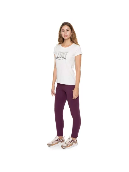 Scurt tricou Leone 1947 cu mâneci scurte alb