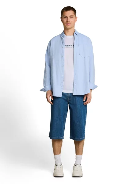 Tom Tailor Denim Koszulka Mężczyźni S biały