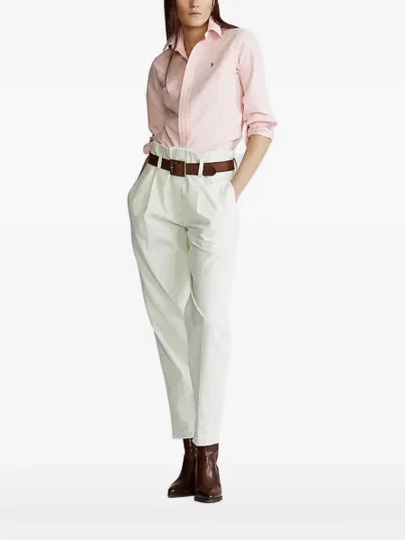 Cămașă Polo Ralph Lauren lungă roz