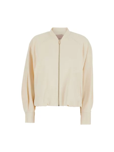 Kurtka Twinset z falbankami biała