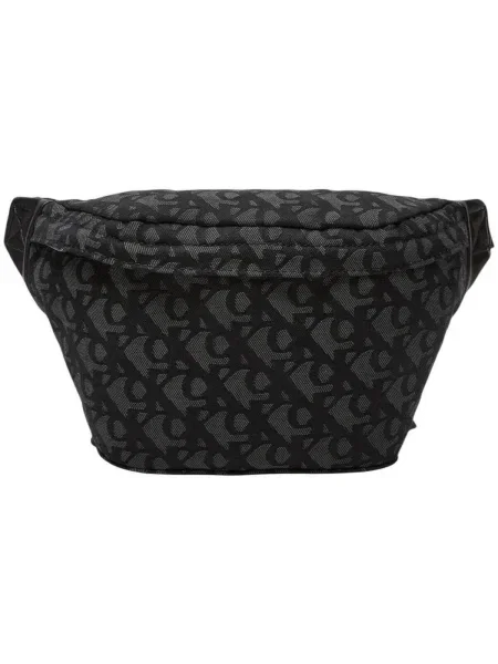 Calvin Klein Jeans Övtáska Unstructured Monogram Waistbag fekete