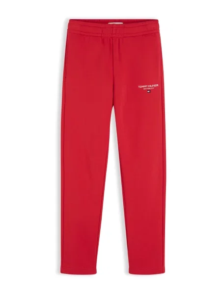 TOMMY HILFIGER Nohavice ESSENTIAL' červená