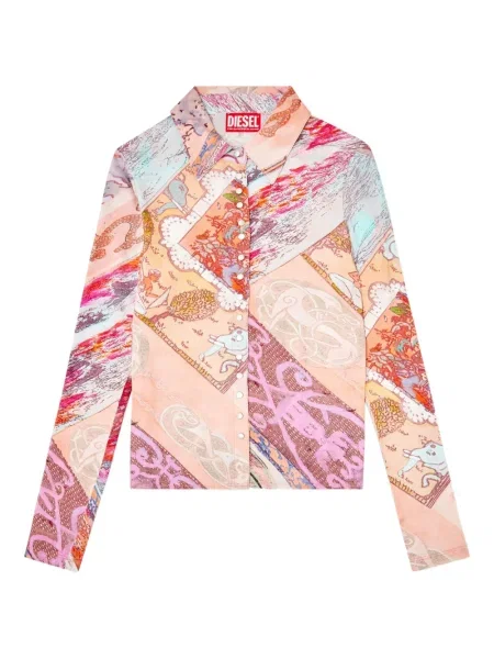 Cămașă Diesel roz