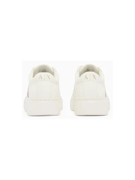 Sneakerși Armani Exchange alb