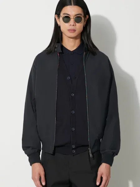 Bomber jakna Baracuta G9 Cloth za muškarce tamno za prijelazno razdoblje plava