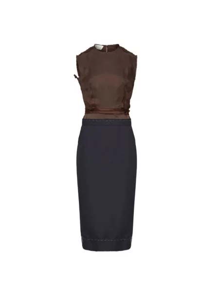 Sukienka midi Maison Margiela