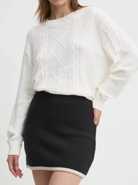 Sukně Abercrombie & Fitch mini pouzdrová černá