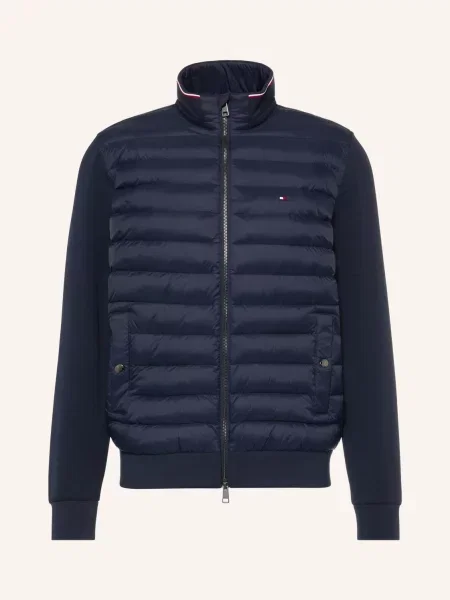 TOMMY HILFIGER Zimní bunda Ess námořnická modř modrá