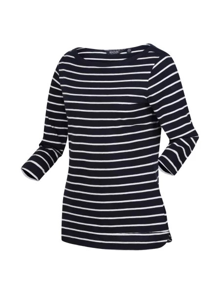 T-shirt z rękawami Regatta Bayletta biała