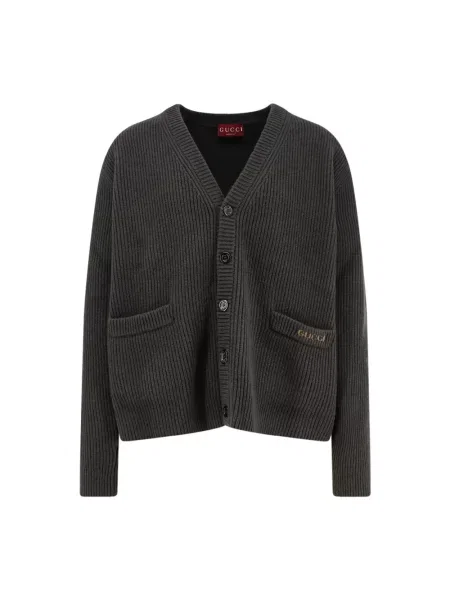 Sweter Gucci z kaszmiru zielony