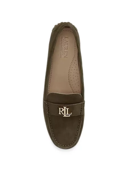 Pantofi loafer Lauren Ralph Lauren verde