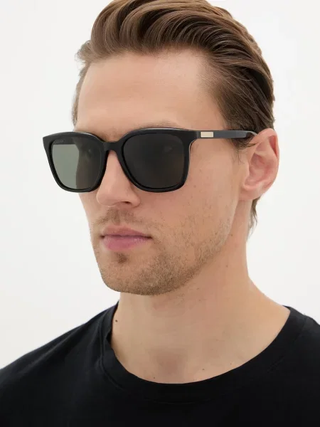 Gucci ochelari de soare pătrați pentru bărbați negru