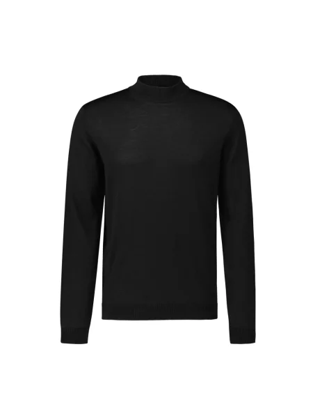 Sweter Roberto Collina wełniany czarny