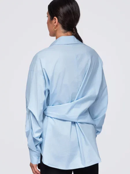 Ombre Bluza plava crna
