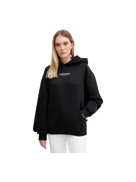 Bluza z kapturem Alpha Industries z kapturem czarna