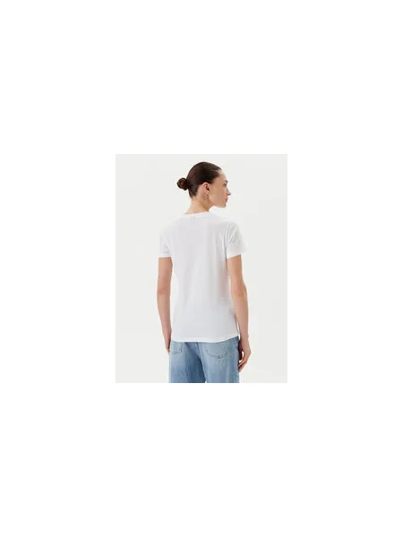 BOSS Póló Ekru Regular Fit