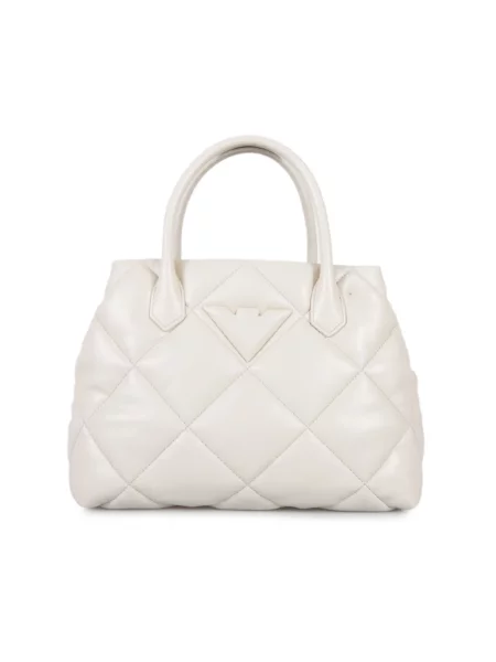 Torebka Emporio Armani z logo biała